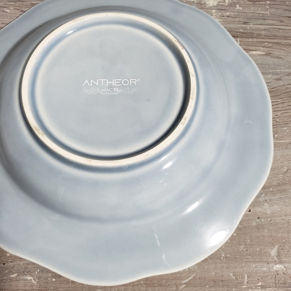 Set of (2) RARE VINTAGE Antheor MAC'B France-French Soup Bowls - Picture 11 of 13